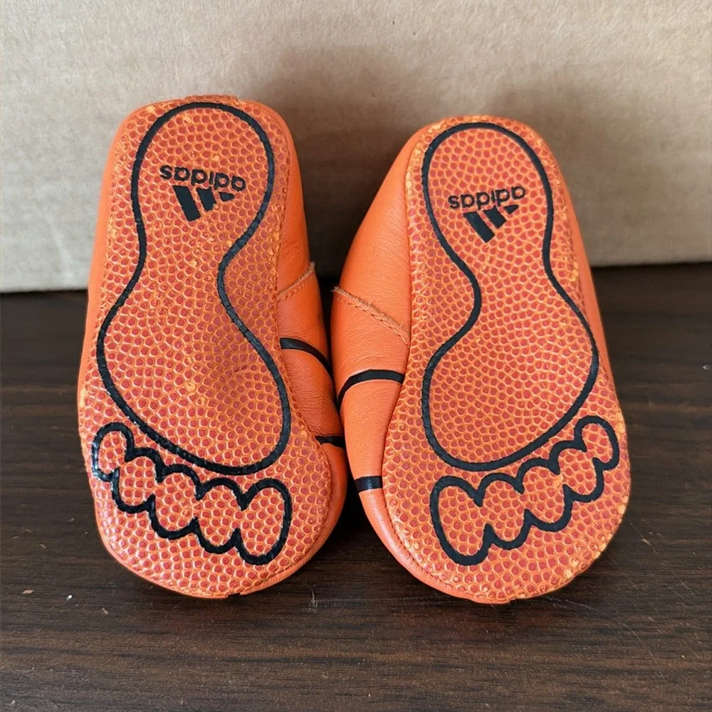 Adidas Crib baby Infant Shoes Leaguers Basketball Size 2K Y2K Vintage leather